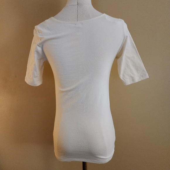 Ivory Stretch Tee, Women's S - Picture 9 of 13